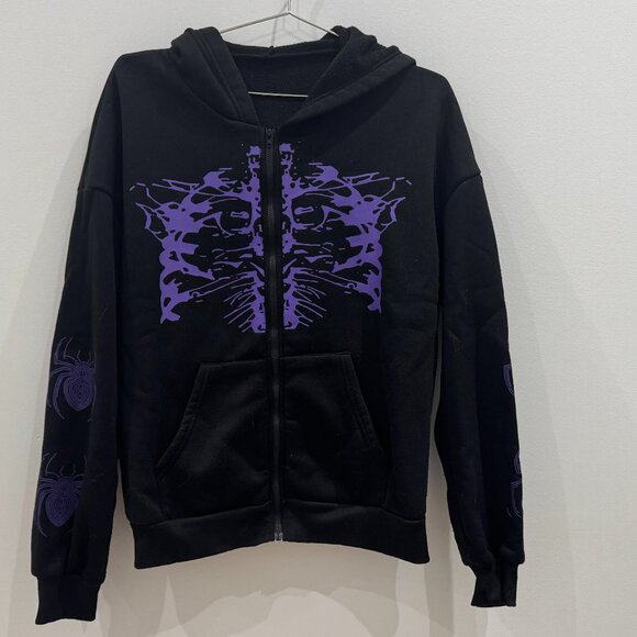 Shein Zip Up Sweat shirt - Picture 1 of 4
